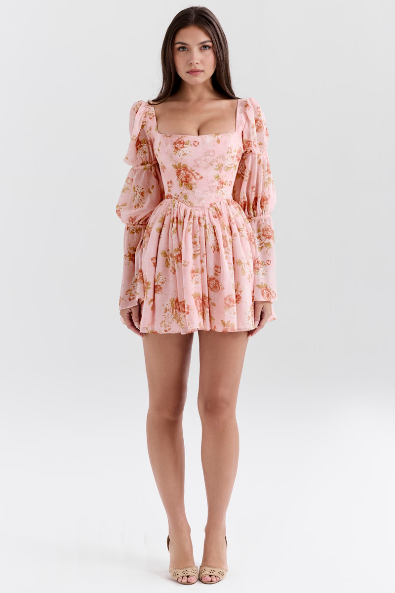 Vestido Manga Longa Rosalia