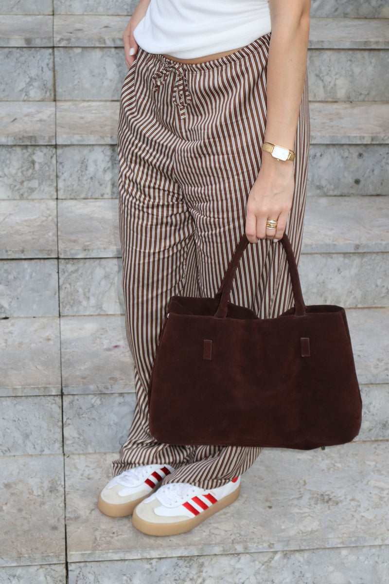 Bolsa Tote Grande Camurça Angelina