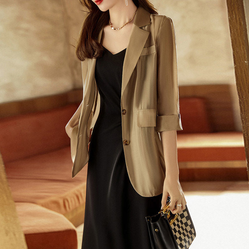 Blazer Feminino Café