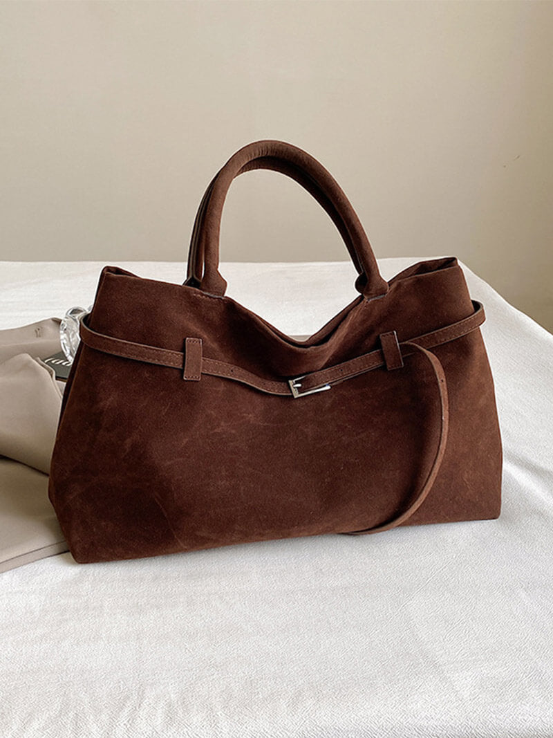 Bolsa Tote Grande Camurça Angelina