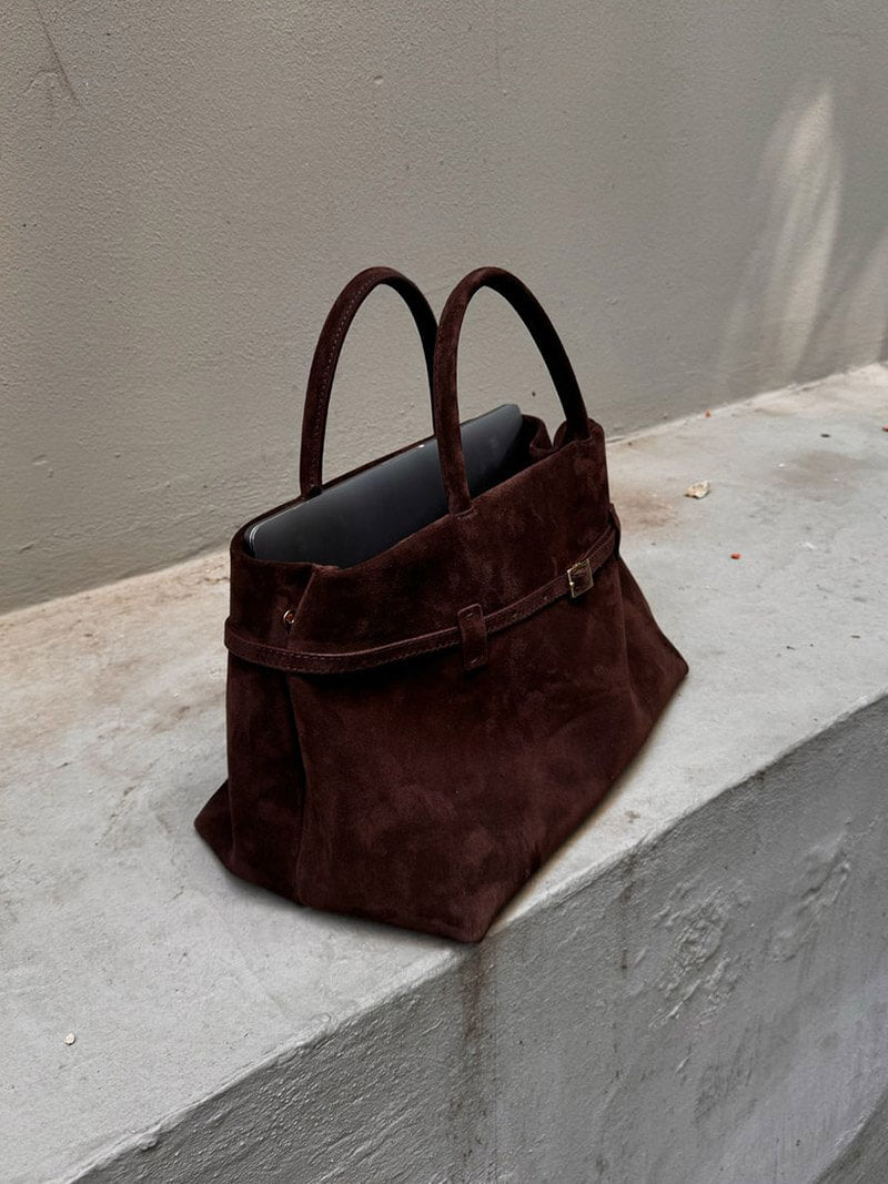 Bolsa Tote Grande Camurça Angelina