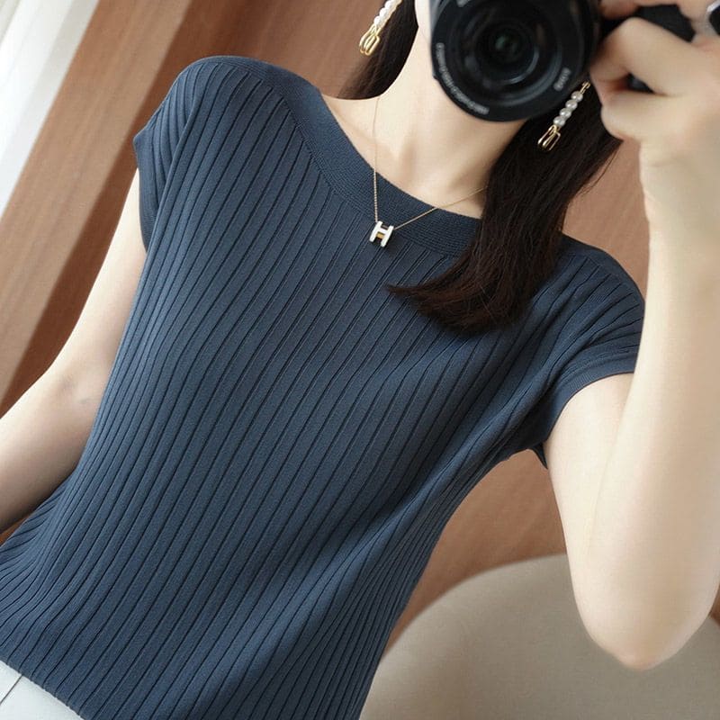 Blusinha Feminina de Malha / JustaWoman