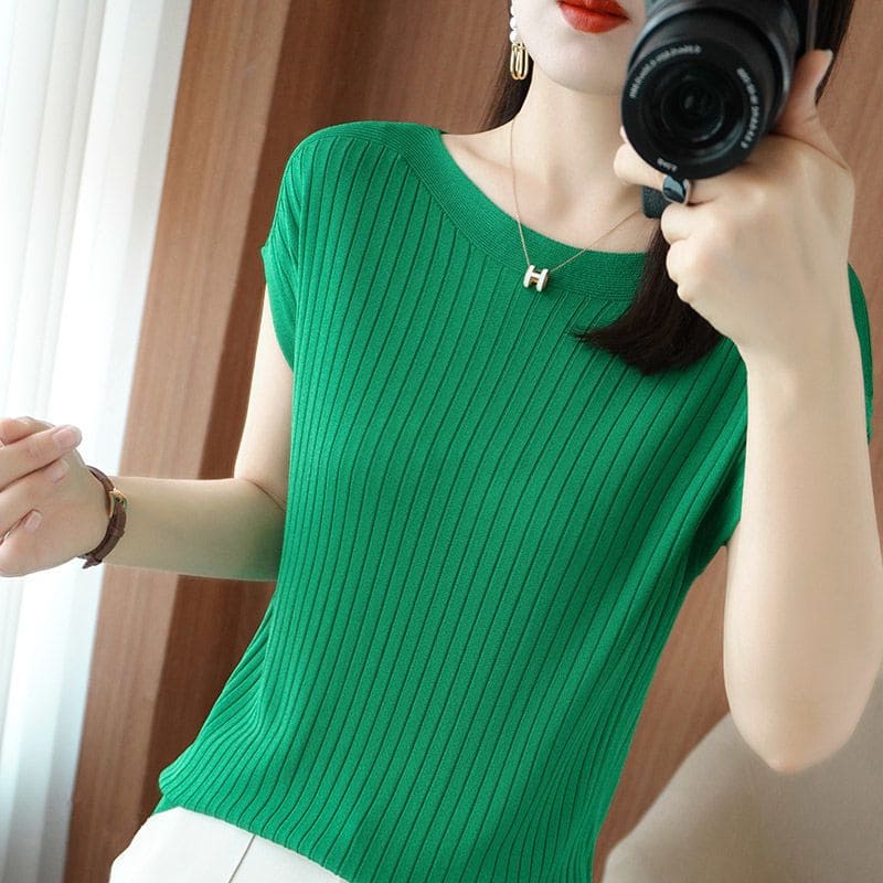 Blusinha Feminina de Malha / JustaWoman